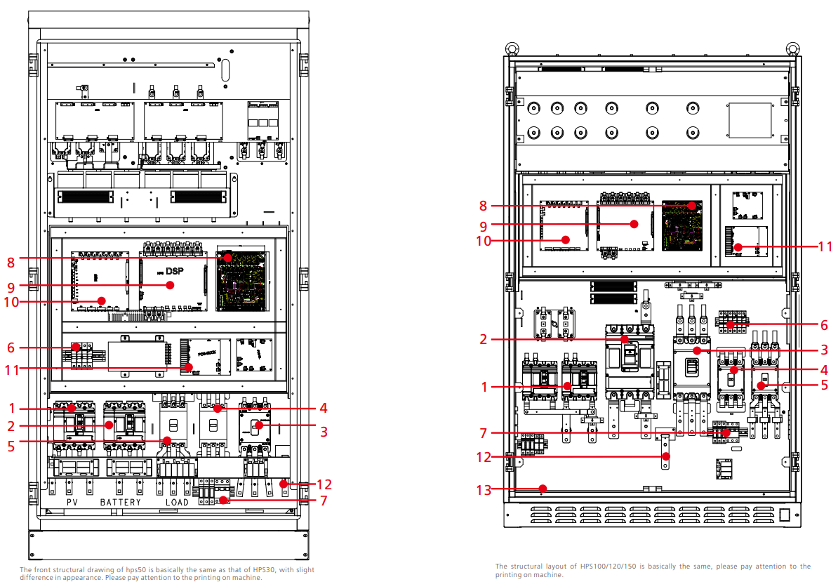 50kw hybrid solar inverter